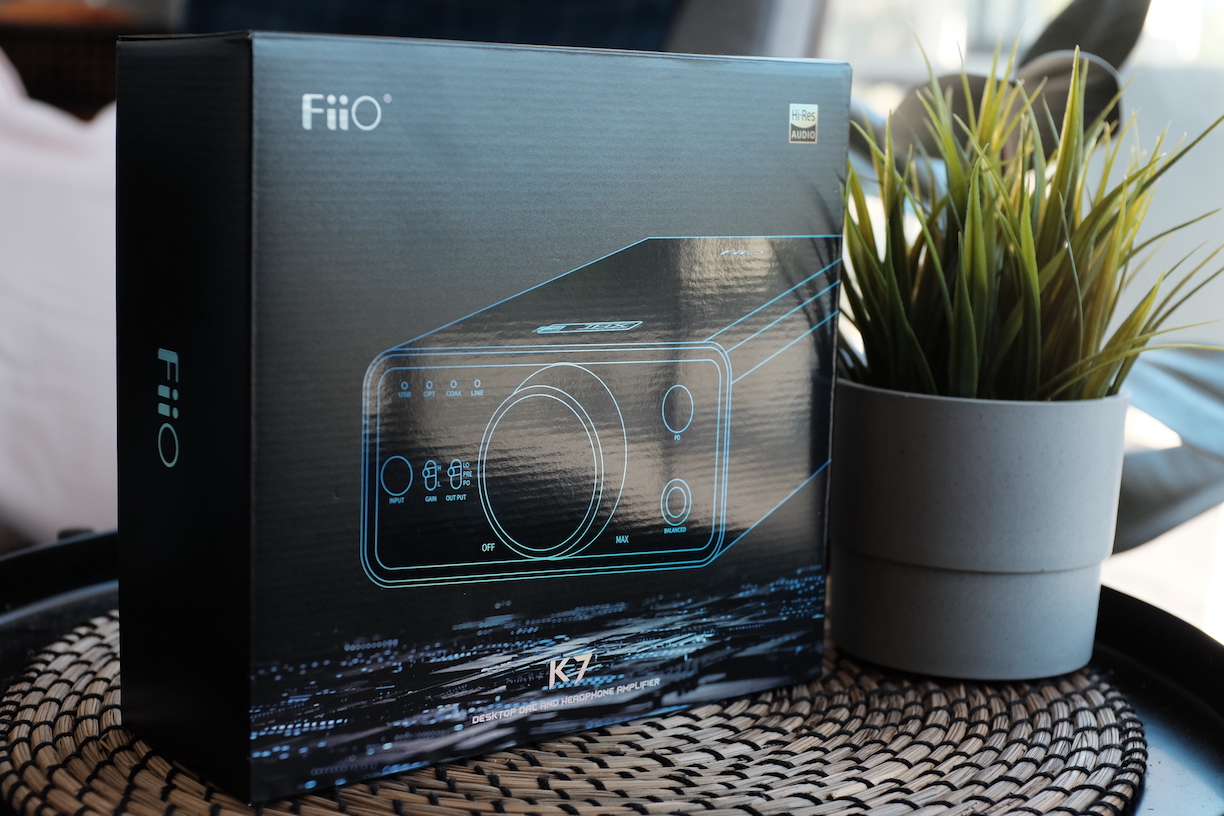 FiiO K7 Desktop USB DAC and Headphone Amplifier (Black)