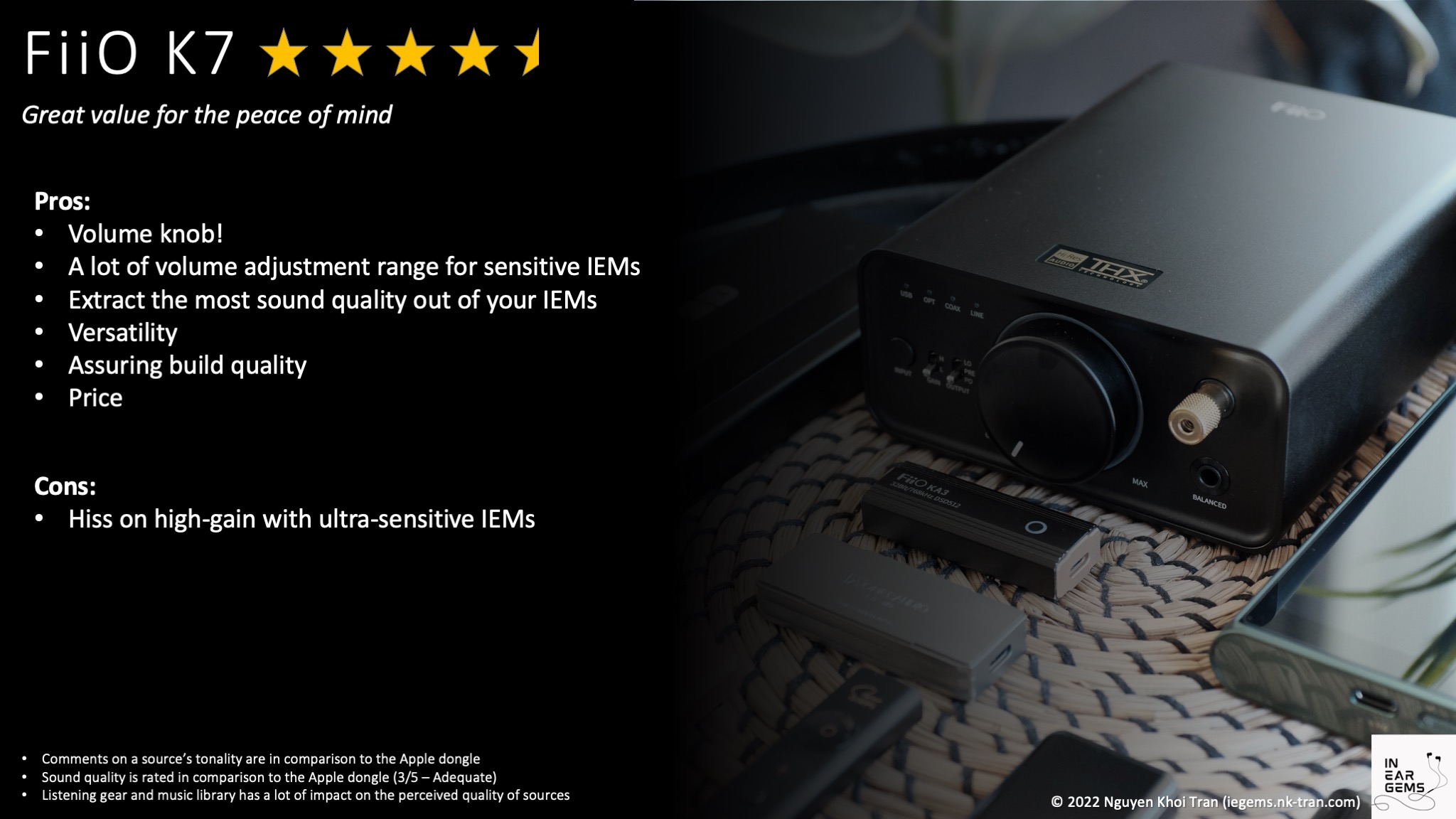 FiiO K7 Desktop DAC/Headphone Amplifier Review - Amazing Value! - Packaging  & Accessories